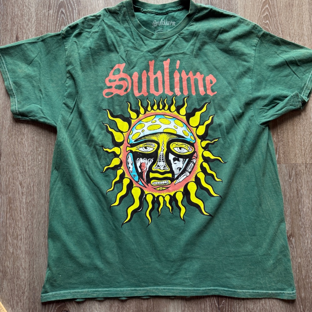 Sublime Green Graphic Tee - Short Sleeve